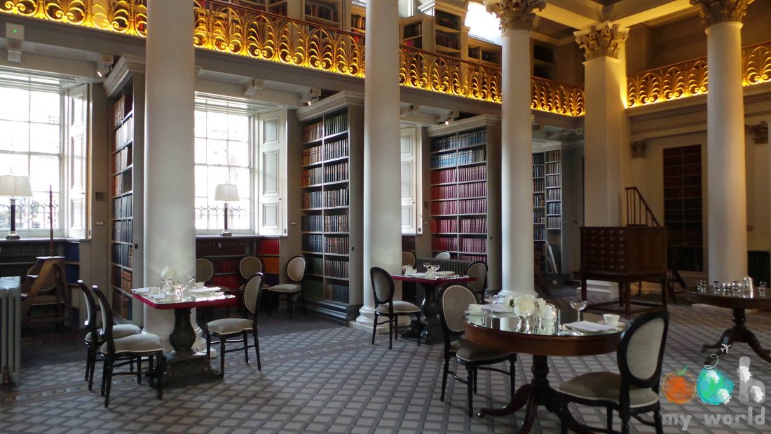 The Colonnades à la Signet Library - un des meilleurs restaurants d'Edimbourg