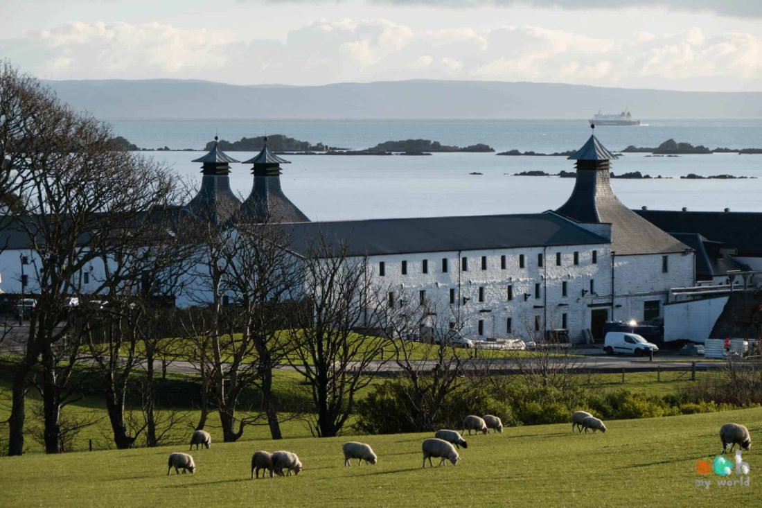 Distillerie d'Ardberg sur l'île d'Islay en Ecosse
