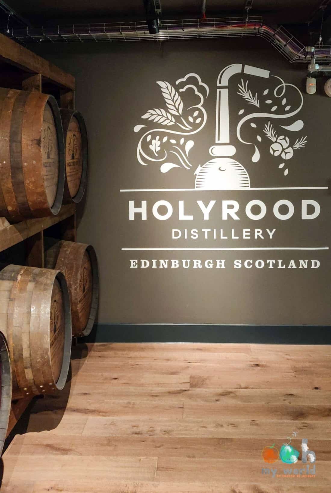 Visite d'Holyrood distillery à Edimbourg